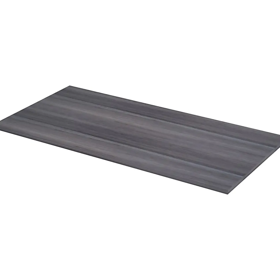 Lorell® Relevance Series Desk Top, 60"W x 29 1/2"D, Charcoal