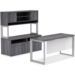 LorellĀ® Relevance Series Desk Top, 72"W x 29 1/2"D, Charcoal