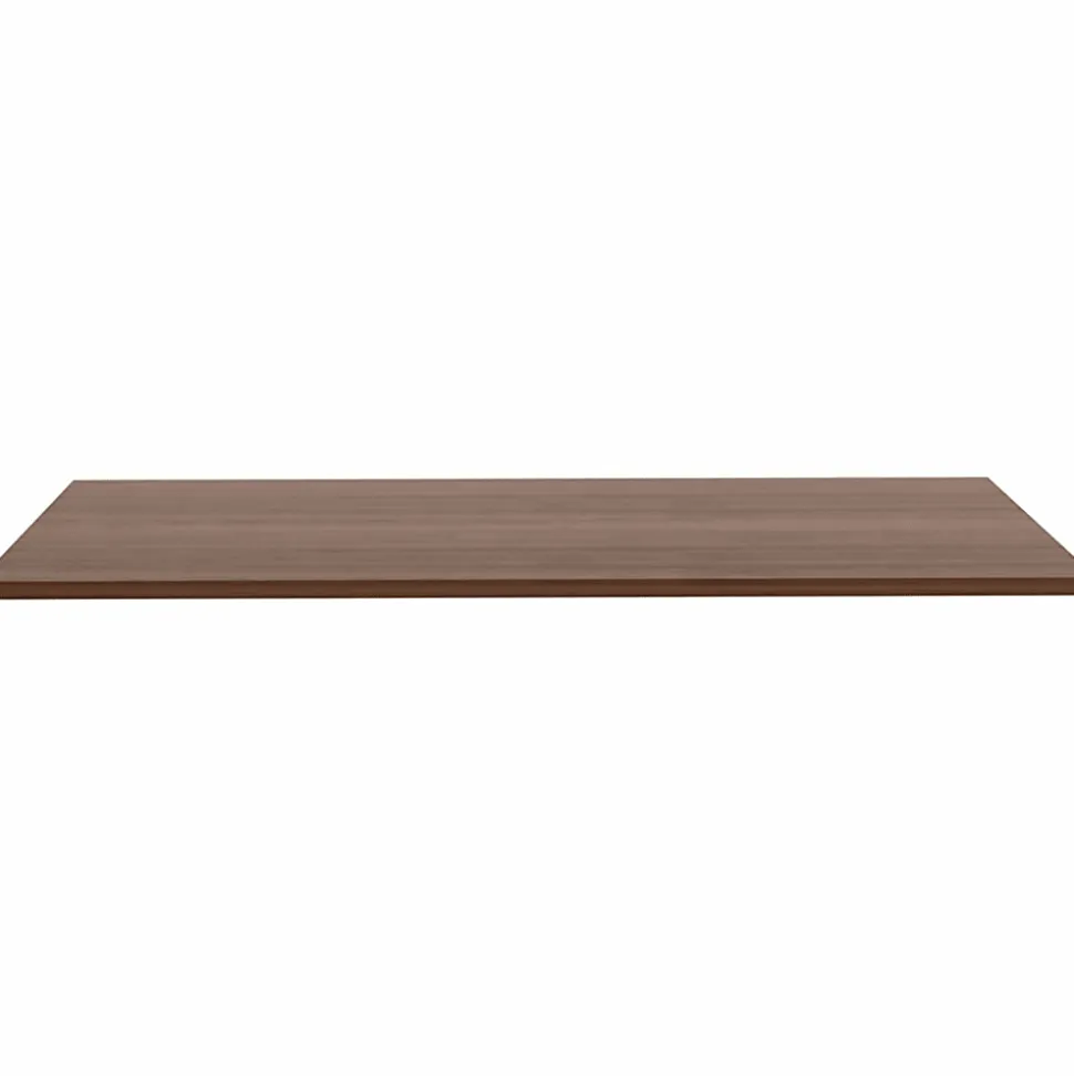 Lorell Relevance Series Tabletop - Walnut Rectangle Top - 60" Table Topx 30" Table Top Depth x 1" Table Top Thickness - Assembly Required - 1 Each