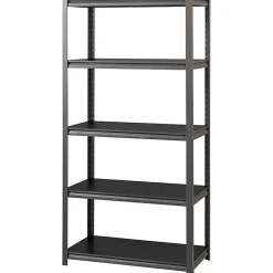 Lorell™ Riveted Storage Shelving Unit, 5-Shelf, 72