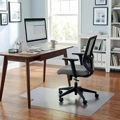 Lorell® Rolled Hard Floor Chair Mat, 45
