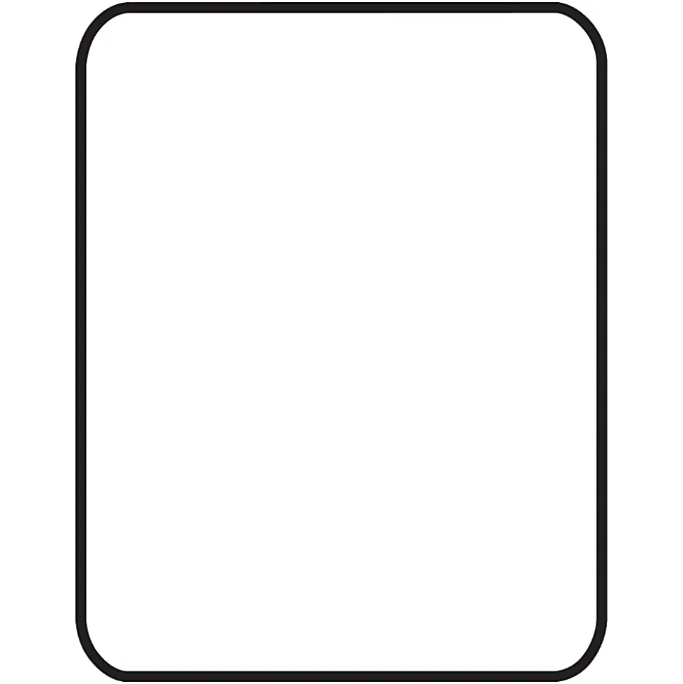 Lorell® Rolled Low-Medium Pile Studded Chair Mat, 36" x 48", Standard Lip
