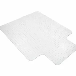 Lorell® Rolled Low-Medium Pile Studded Chair Mat, 36