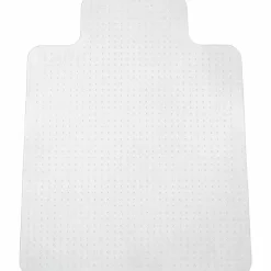 Lorell® Rolled Low Pile Studded Chair Mat, 45