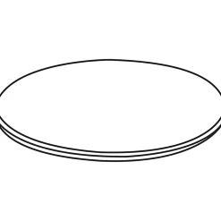 Lorell® Round Conference Tabletop, 48