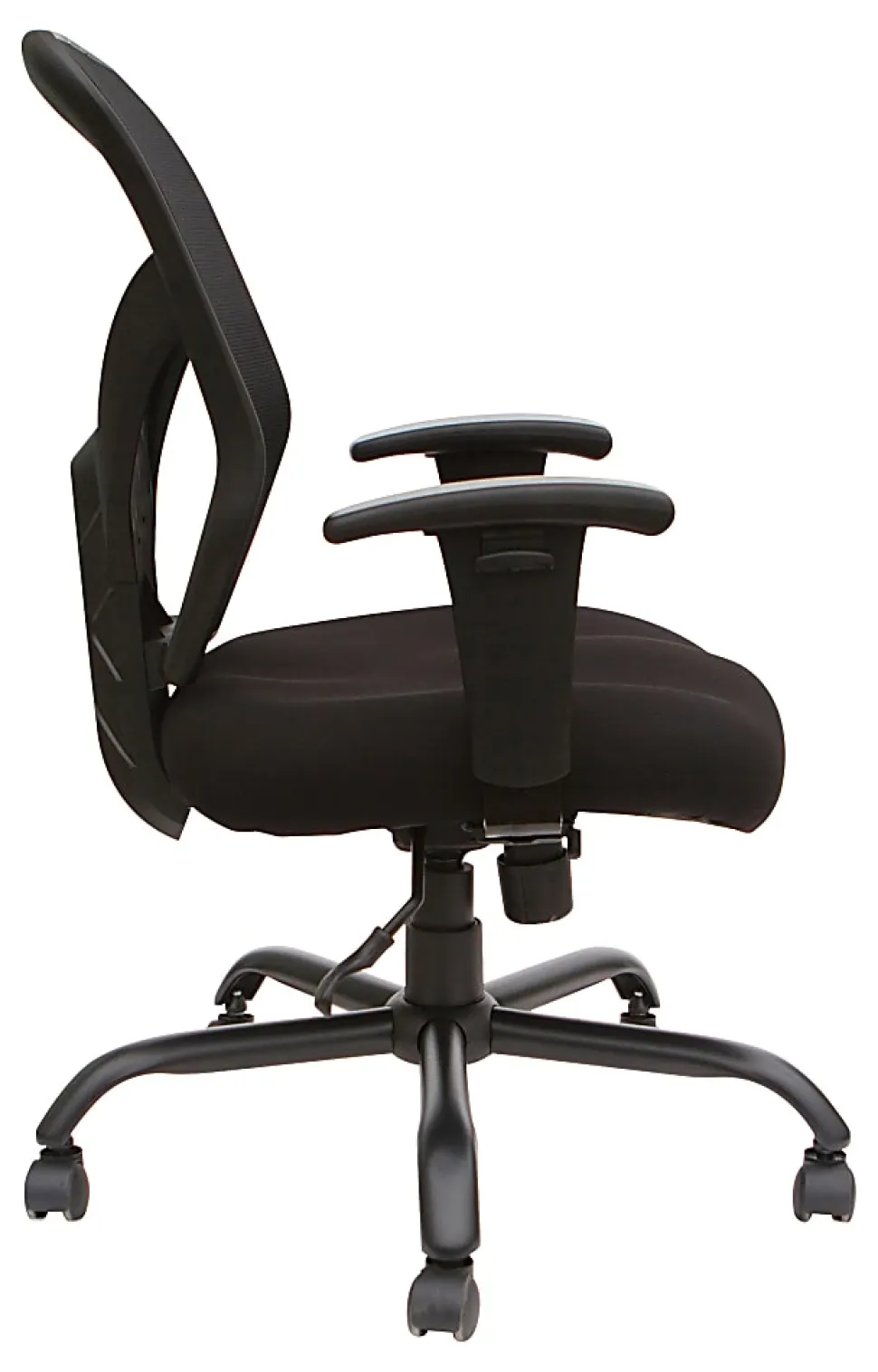 Lorell® SOHO Big & Tall Mesh Back Chair, Black