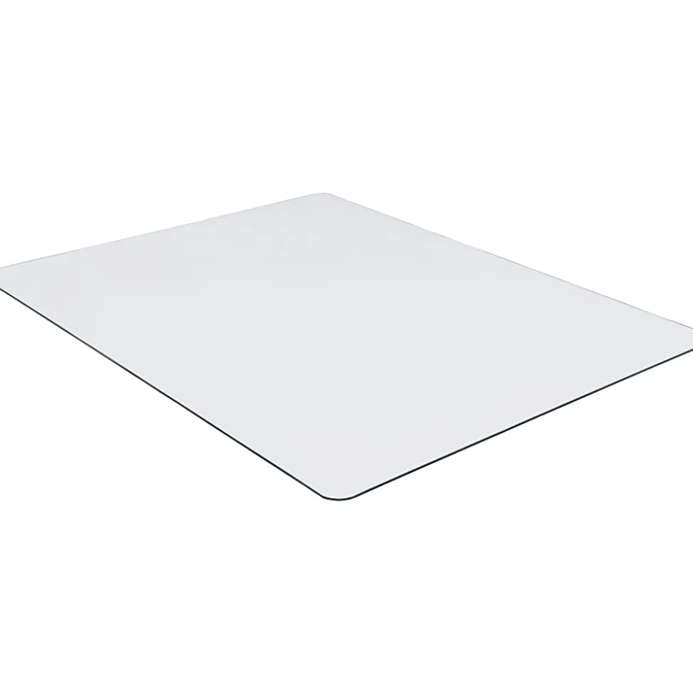 Lorell® Tempered Glass Chair Mat, 48" x 60", Clear
