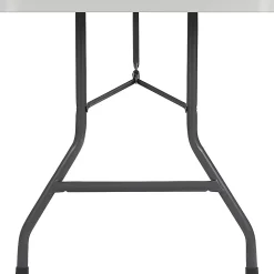 LorellĀ® Ultra-Lite Economy Folding Table, 29-3/10"H x 96"W x 30"D, 1000 Lb Capacity, Gray