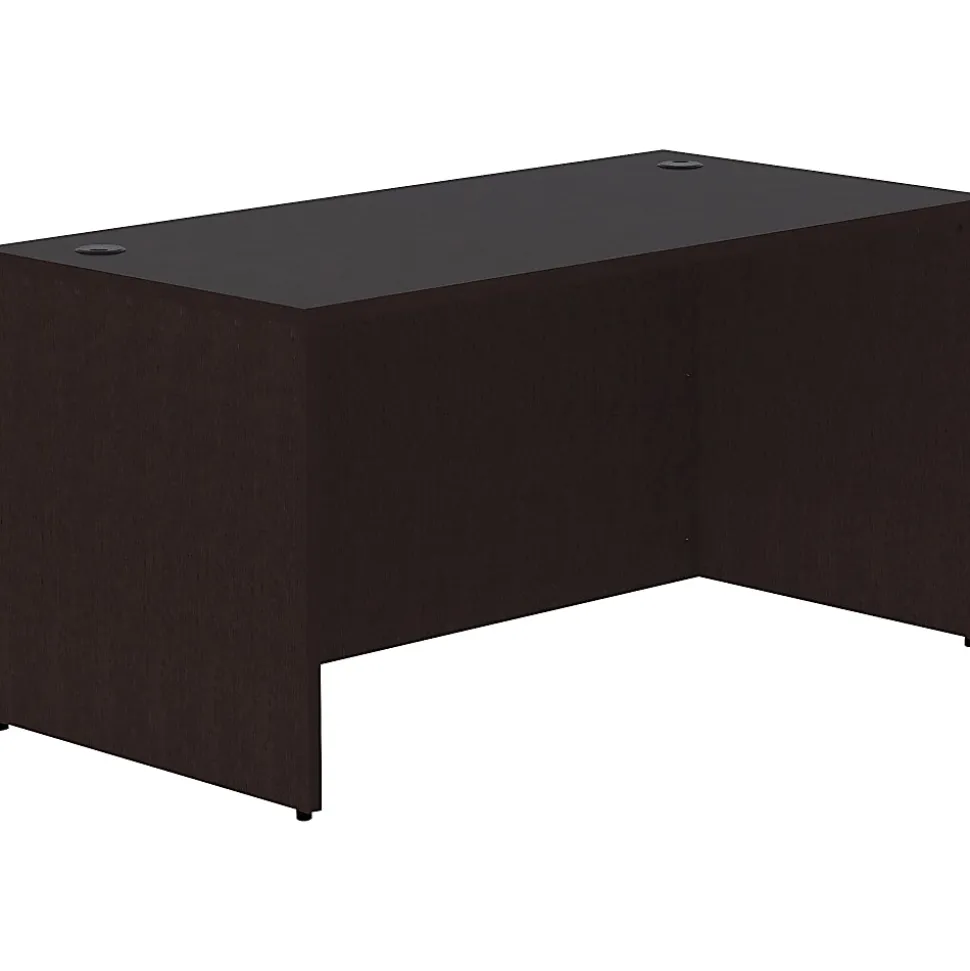 Lorell® 60"W Computer Desk, Espresso