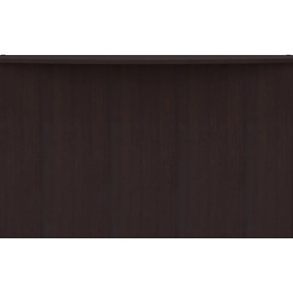 Lorell® 72"W Reception Computer Desk, Espresso