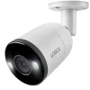 Lorex 4K Ultra HD Analog Indoor/Outdoor Add-On IP Bullet Security Camera With Smart Deterrence, White