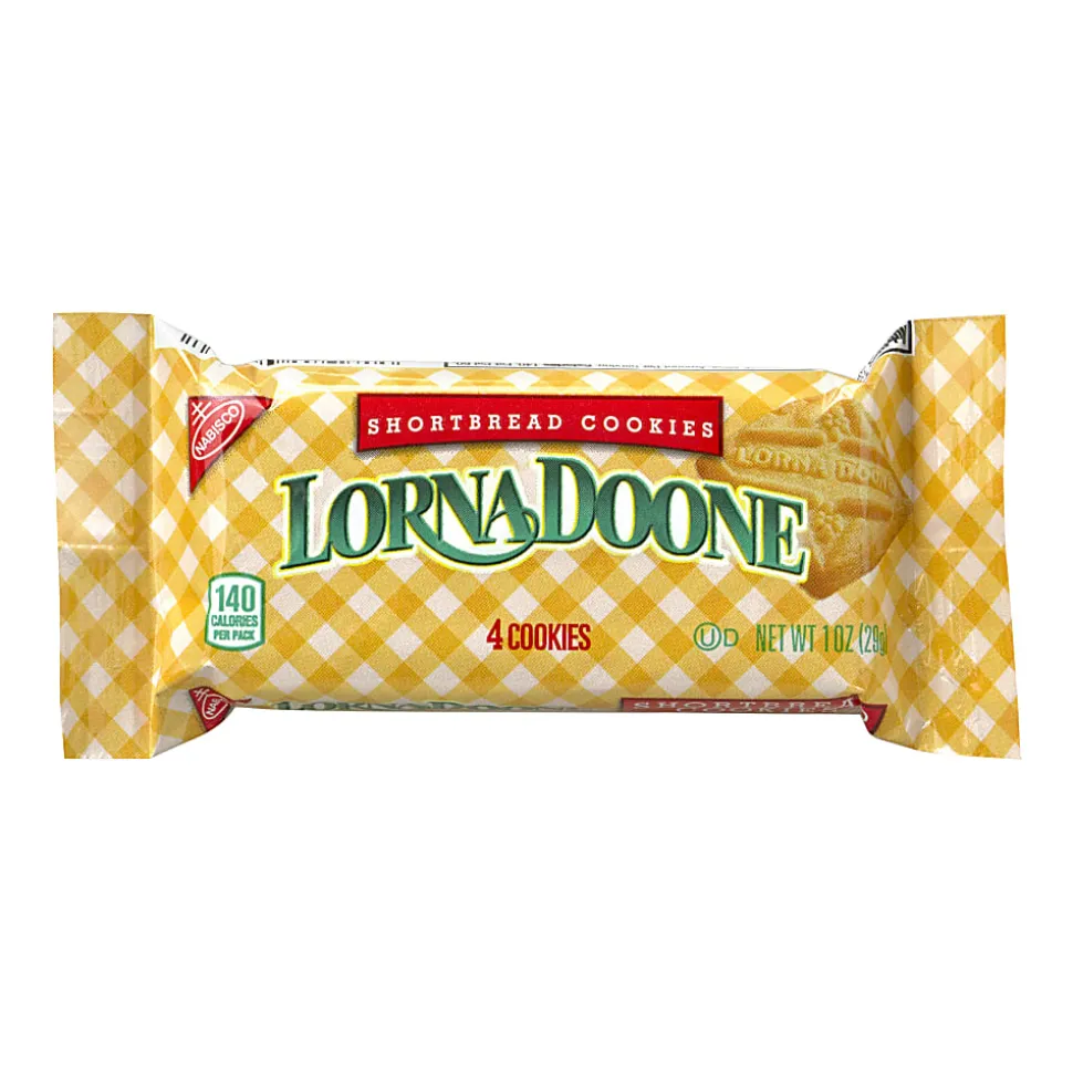 Lorna Doone Shortbread Cookies, 1 Oz, 4 Cookies Per Pack, Box Of 120 Packs