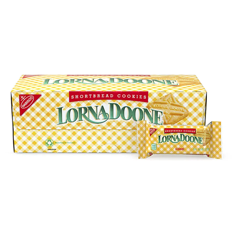 Lorna Doone Shortbread Cookies, 1 Oz, 4 Cookies Per Pack, Box Of 120 Packs