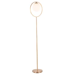 LumiSource Moon Floor Lamp, 65-1/4