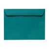 LUX Booklet 9" x 12" Envelopes, Gummed Seal, Teal, Pack Of 500