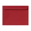 LUX Booklet 9" x 12" Envelopes, Gummed Seal, Ruby Red, Pack Of 1,000