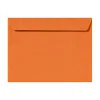 LUX Booklet 9" x 12" Envelopes, Gummed Seal, Mandarin Orange, Pack Of 1,000