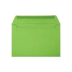 LUX Booklet 6" x 9" Envelopes, Peel & Press Closure, Limelight, Pack Of 250