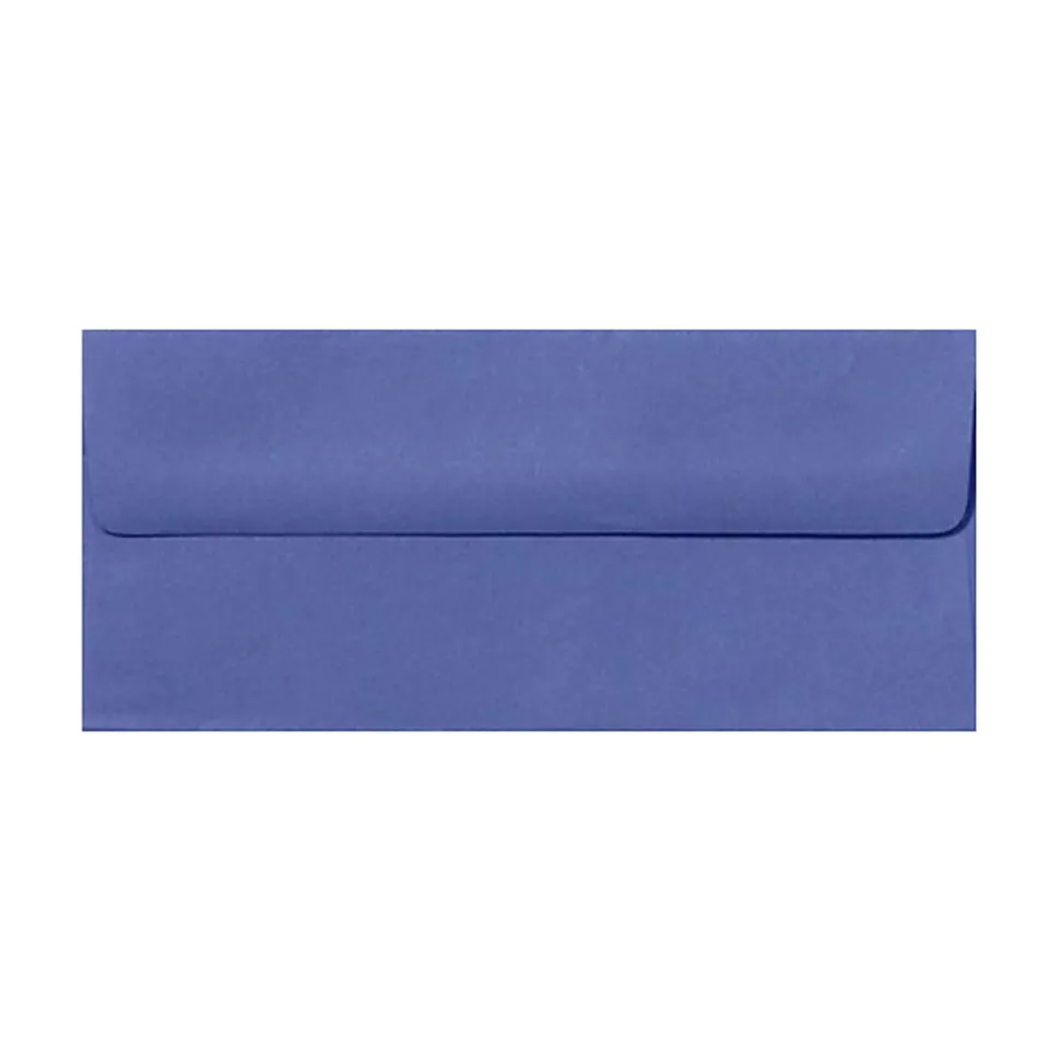 LUX #10 Envelopes, Peel & Press Closure, Boardwalk Blue, Pack Of 250