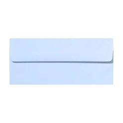 LUX #10 Envelopes, Peel & Press Closure, Baby Blue, Pack Of 1,000