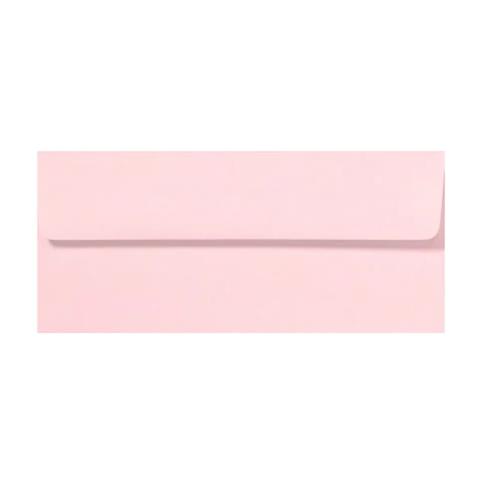 LUX #10 Envelopes, Peel & Press Closure, Candy Pink, Pack Of 500