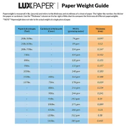 LUX Foil-Lined Invitation Envelopes A4, Peel & Press Closure, Natural/Red, Pack Of 1,000