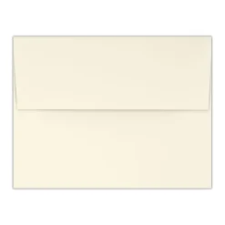 LUX Foil-Lined Invitation Envelopes A4, Peel & Press Closure, Natural/Red, Pack Of 1,000