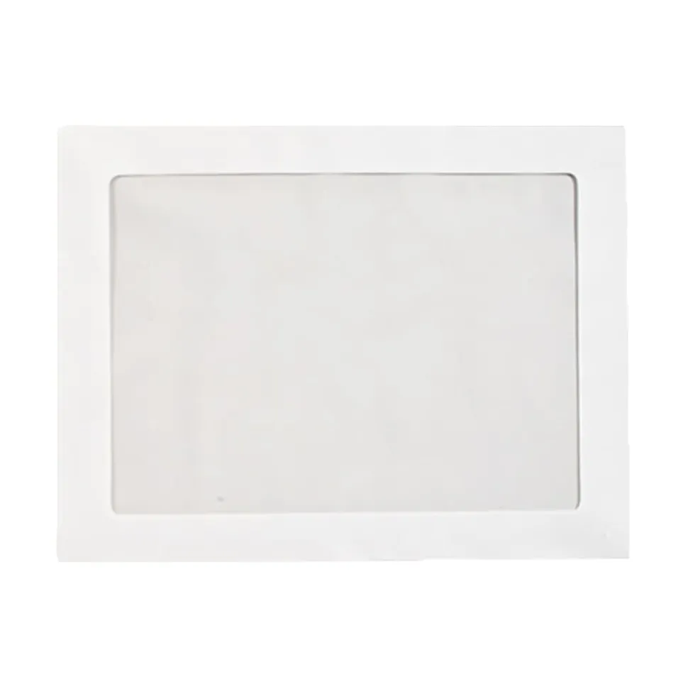 LUX #9 1/2 Full-Face Window Envelopes, Middle Window, Self-Adhesive, Pack Of 50