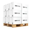 LUX #9 Full-Face Window Envelopes, Middle Window, Self-Adhesive, Bright White, Pack Of 250