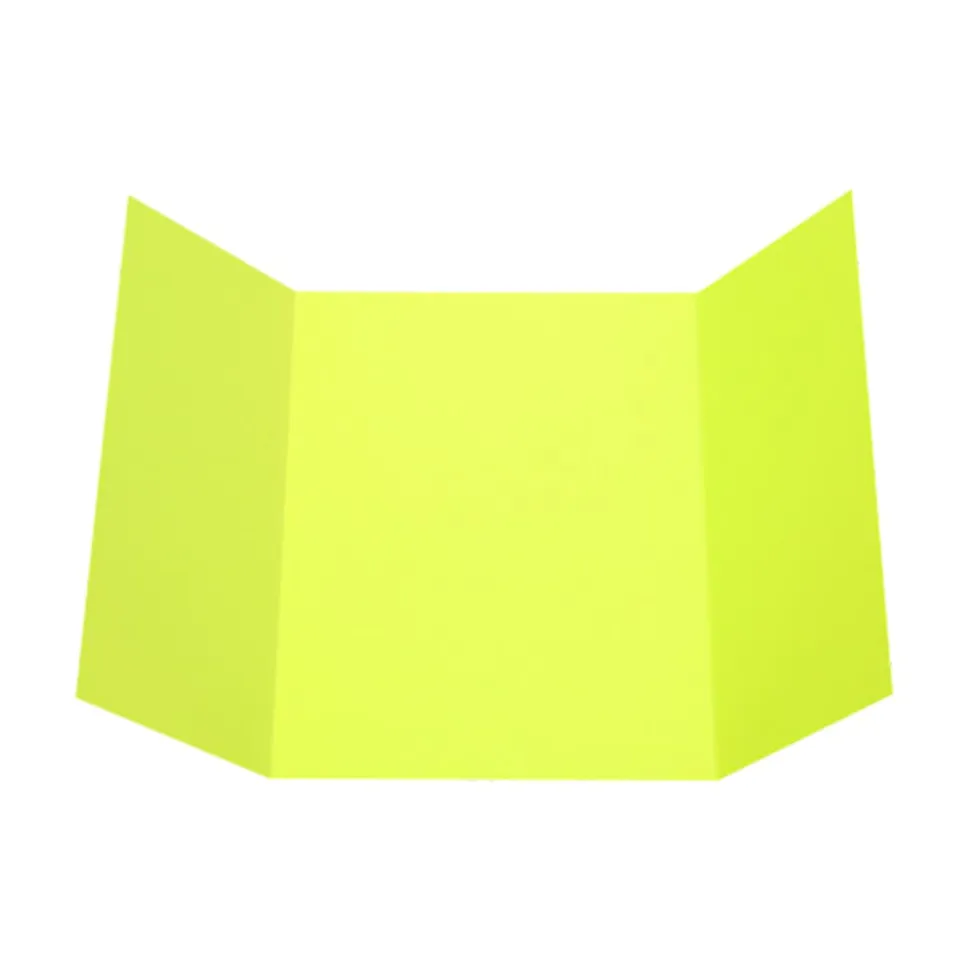 LUX Gatefold Invitation Envelopes, A7, Gummed Seal, Wasabi, Pack Of 10