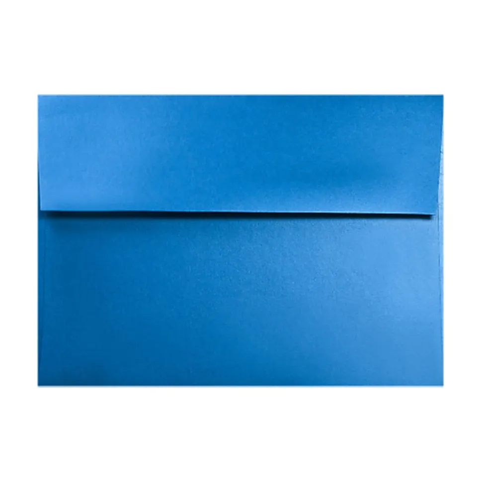 LUX Invitation Envelopes, A7, Gummed Seal, Boutique Blue, Pack Of 500