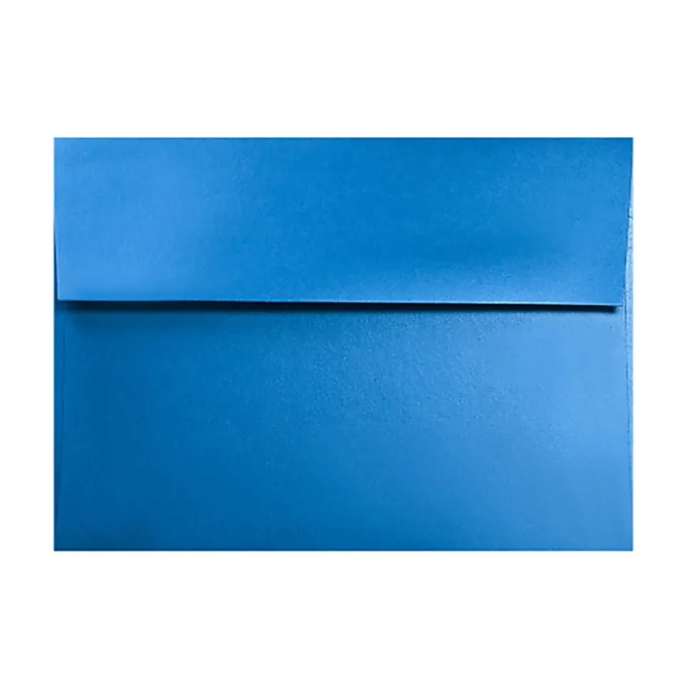 LUX Invitation Envelopes, A6, Gummed Seal, Boutique Blue, Pack Of 500