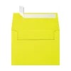 LUX Invitation Envelopes, A6, Peel & Press Closure, Citrus, Pack Of 1,000