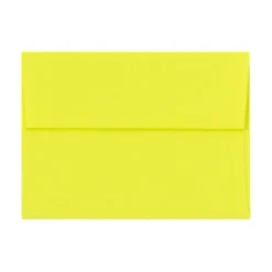 LUX Invitation Envelopes, A6, Peel & Press Closure, Citrus, Pack Of 1,000