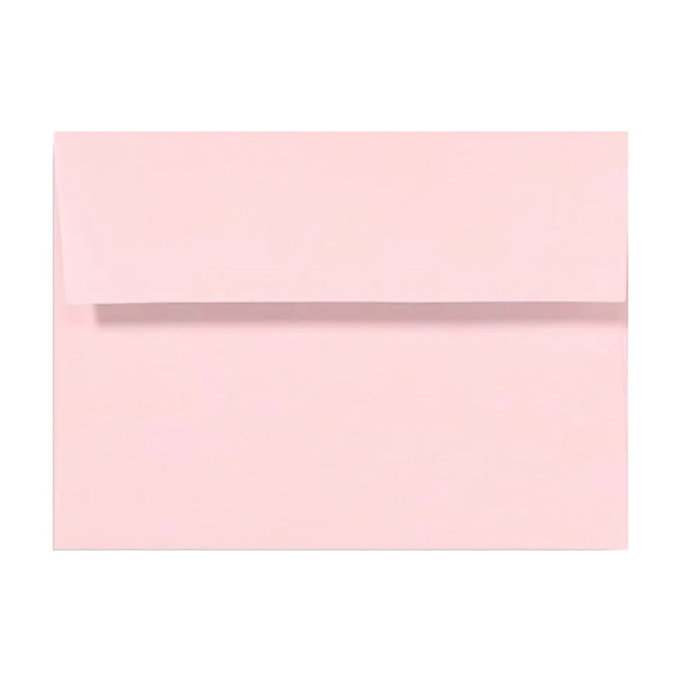 LUX Invitation Envelopes, A6, Peel & Press Closure, Candy Pink, Pack Of 1,000