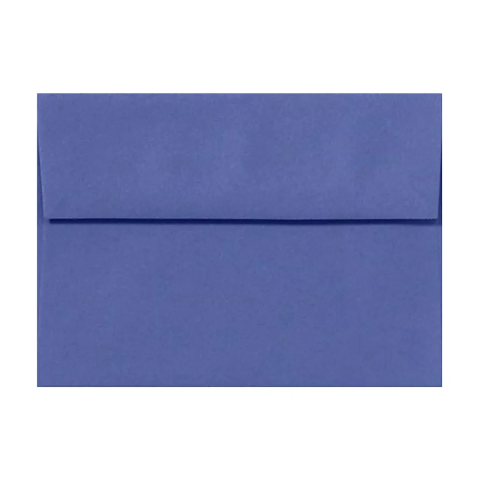 LUX Invitation Envelopes, A6, Peel & Press Closure, Boardwalk Blue, Pack Of 1,000