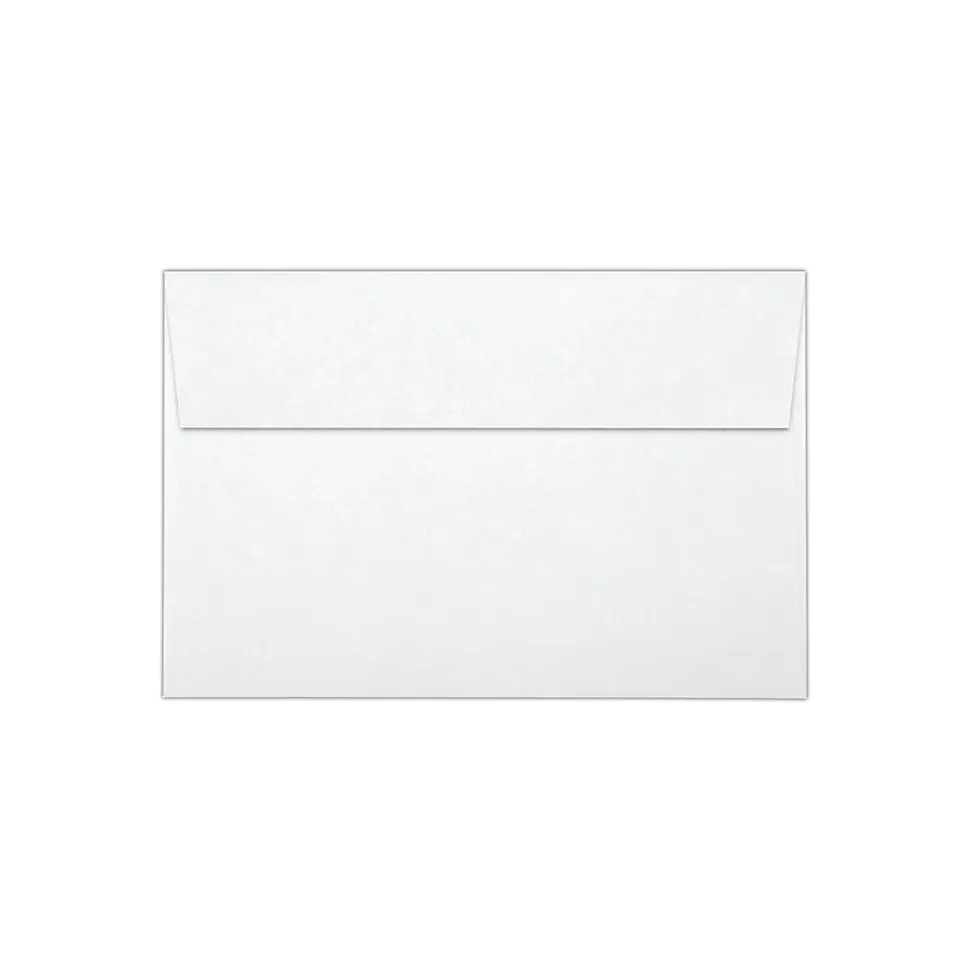 LUX Invitation Envelopes, A9, Peel & Press Closure, White, Pack Of 1,000