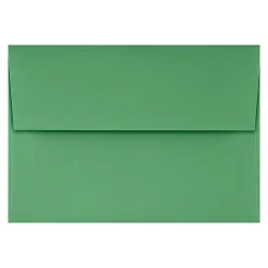LUX Invitation Envelopes, A1, Peel & Press Closure, Holiday Green, Pack Of 500