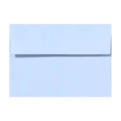 LUX Invitation Envelopes, #4 Bar (A1), Peel & Press Closure, Baby Blue, Pack Of 500