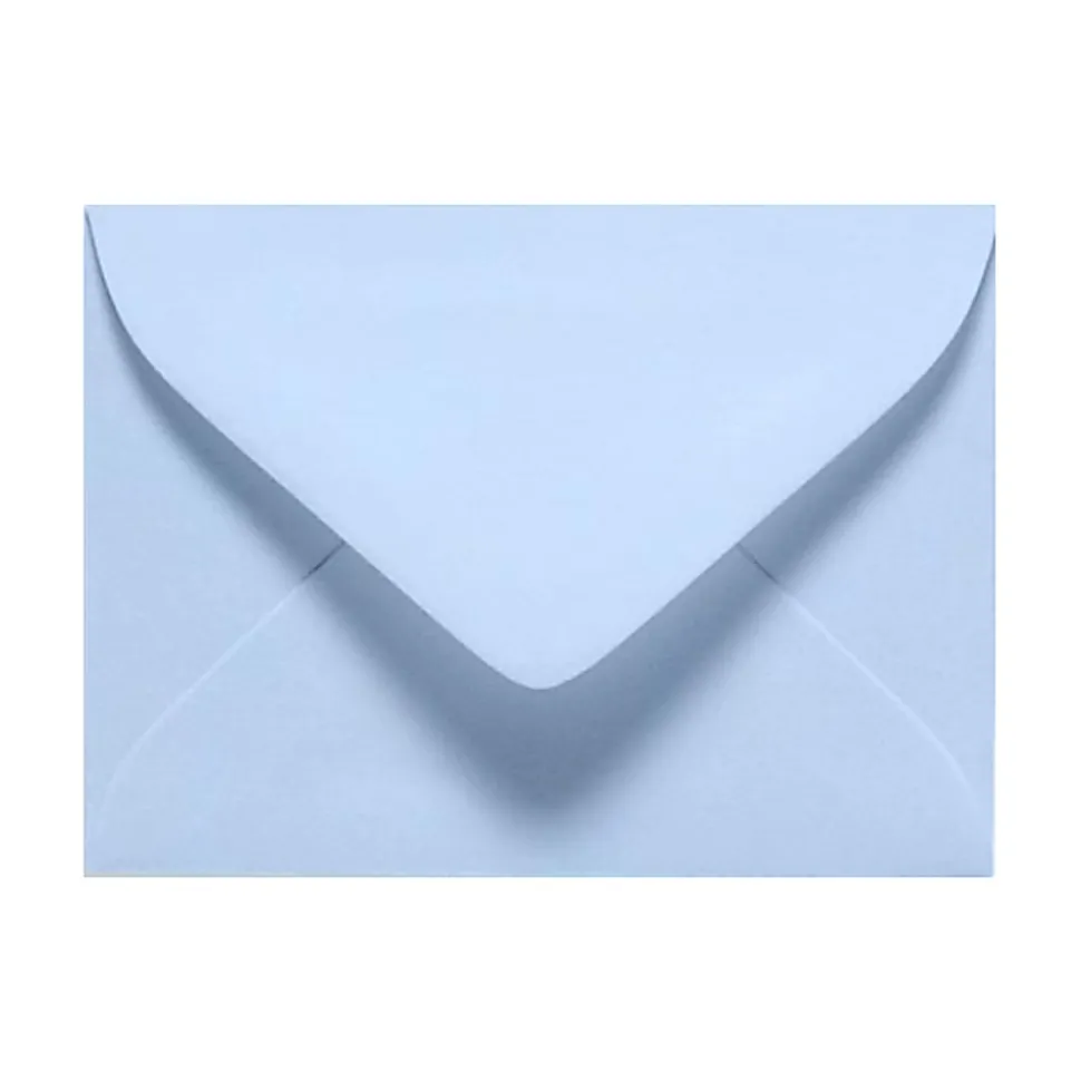 LUX Mini Envelopes, #17, Gummed Seal, Baby Blue, Pack Of 1,000