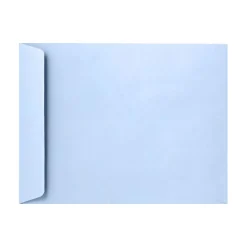 LUX Open-End 10" x 13" Envelopes, Peel & Press Closure, Baby Blue, Pack Of 1,000