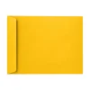 LUX Open-End 10" x 13" Envelopes, Peel & Press Closure, Sunflower Yellow, Pack Of 50