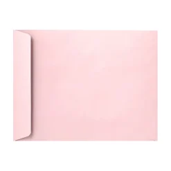 LUX Open-End 10" x 13" Envelopes, Peel & Press Closure, Candy Pink, Pack Of 1,000