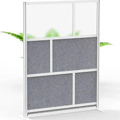 Luxor Modular Room Divider Wall System Starter Wall, 53