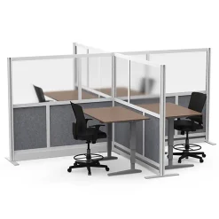 Luxor Modular Room Divider Wall System Add-On, 53