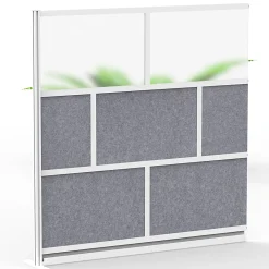 Luxor Modular Room Divider Wall System Add-On, 70