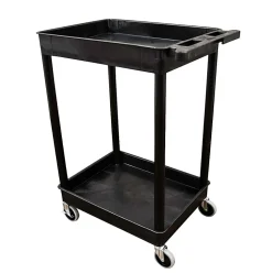 Luxor Plastic Tub Cart, 34 1/4