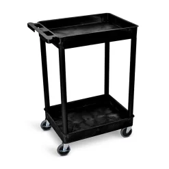 Luxor Plastic Tub Cart, 34 1/4