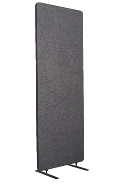 Luxor RECLAIM Acoustic Privacy Expansion Panel, 66"H x 24"W, Slate Gray