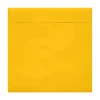 LUX Square Envelopes, 7 1/2" x 7 1/2", Peel & Press Closure, Sunflower Yellow, Pack Of 250